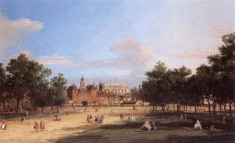 Charles Blechen London: the Old Horse Guards and Banqueting Hall, from St James s Park  cdc